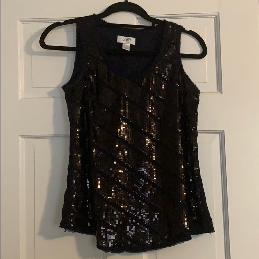 sequin tank top